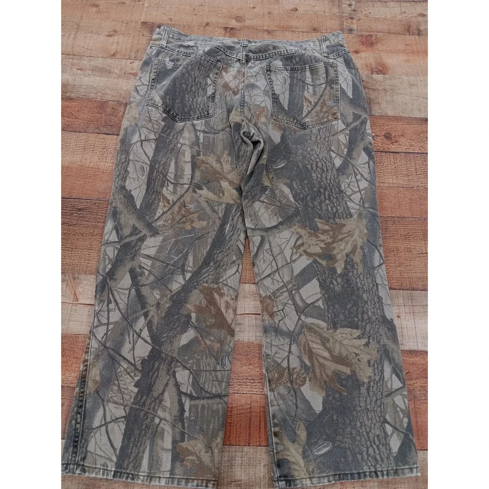 Outfitters Ridge Camo Jeans Men's Sz 40 Straight‎ Leg 2387